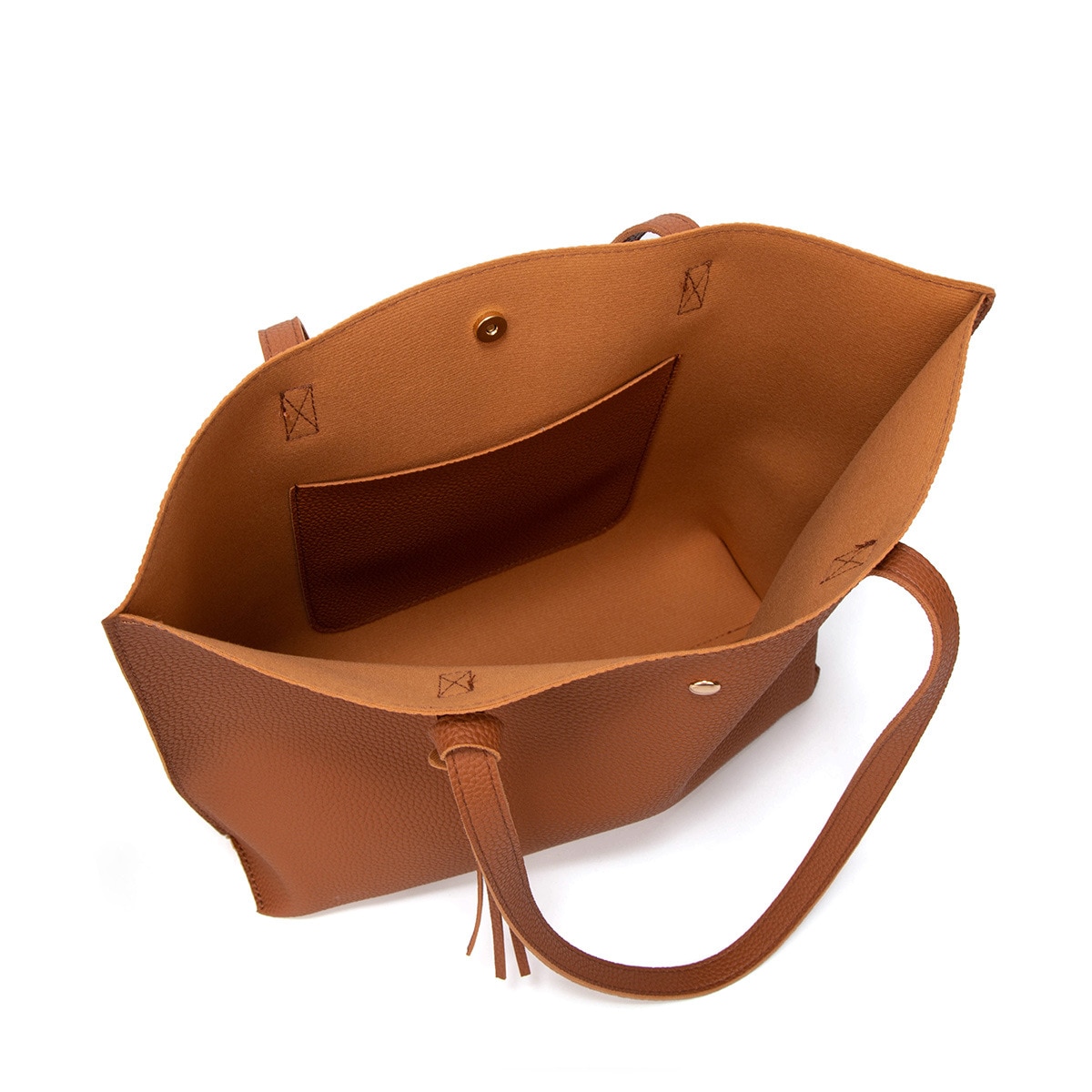 Women's Solid Color Casual Shoulder Bag