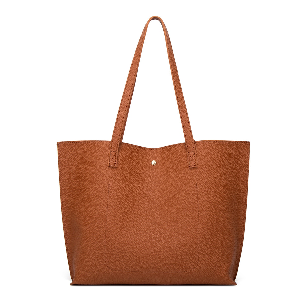 Women's Solid Color Casual Shoulder Bag