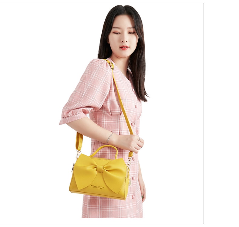 Women's Elegant Shoulder Bag with Bow