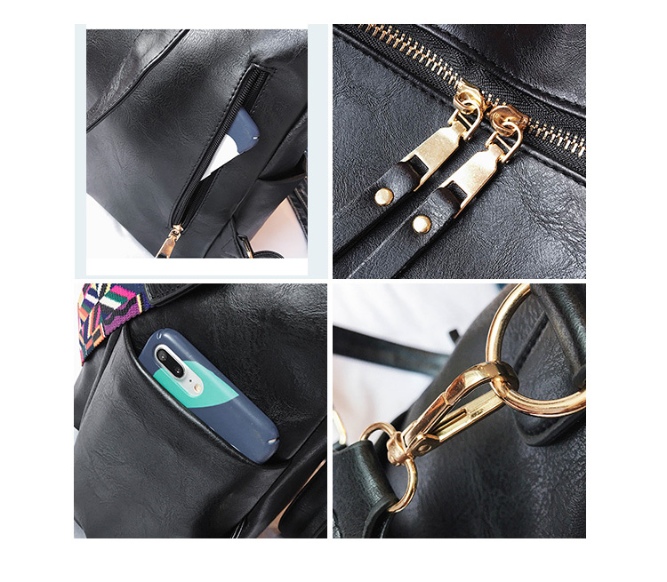 Women's Large Capacity Retro Backpack