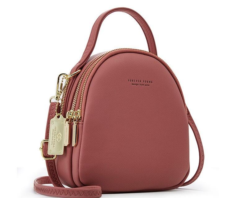 Women's Casual PU Leather Mini Backpack