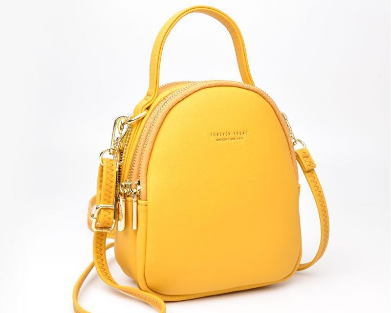 Women's Casual PU Leather Mini Backpack