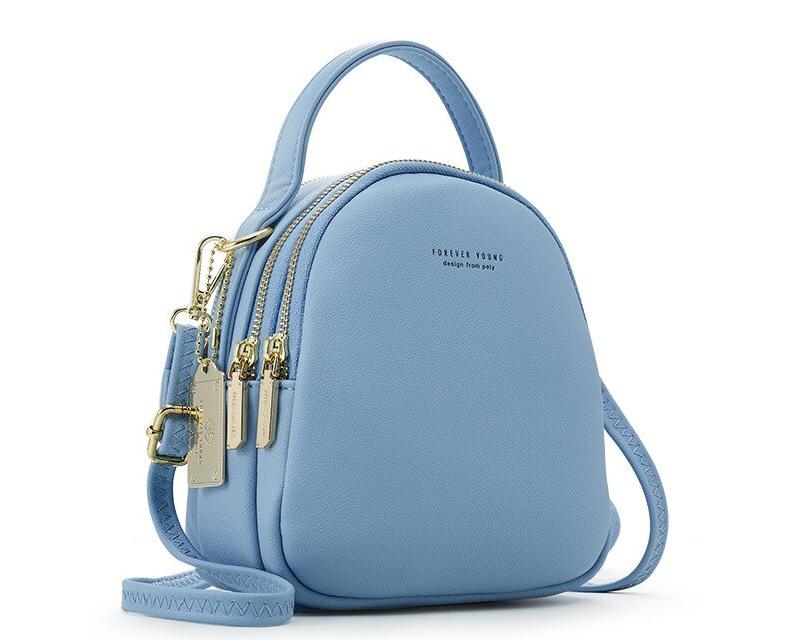 Women's Casual PU Leather Mini Backpack