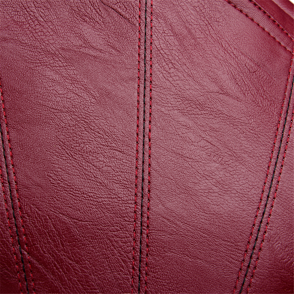 Women's Compact Leather Travel Backpack