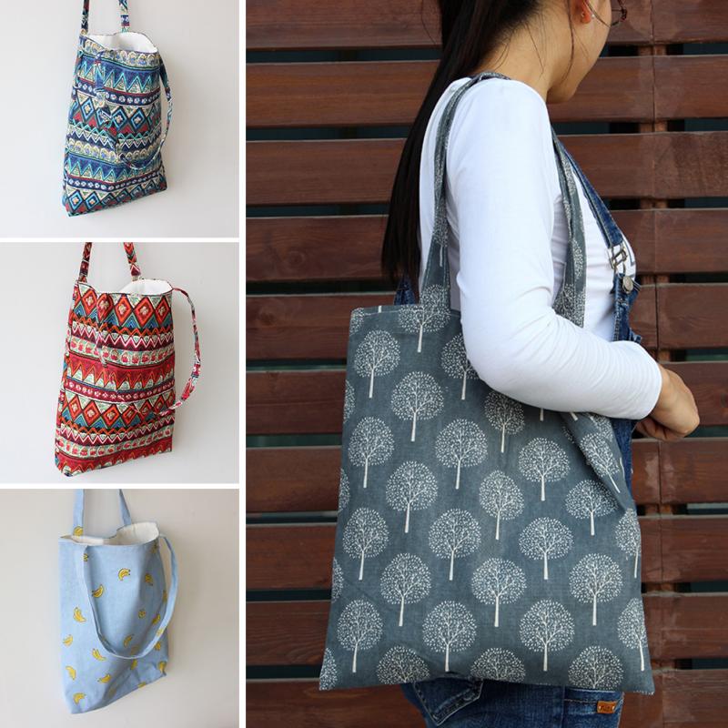 Women's Patterned Casual Tote Bag