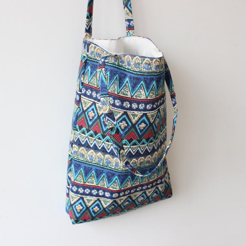 Women's Patterned Casual Tote Bag