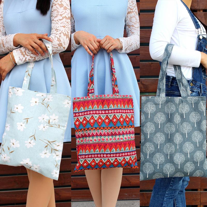 Women's Patterned Casual Tote Bag