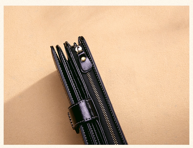 Women's Clutch Leather Wallet