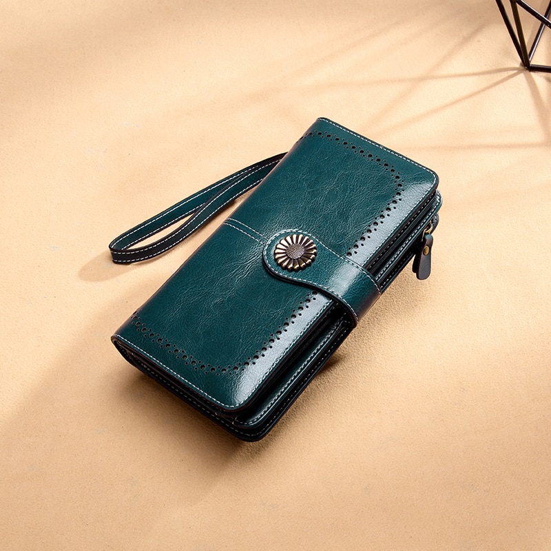 Women's Clutch Leather Wallet