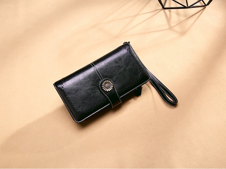 Women's Clutch Leather Wallet