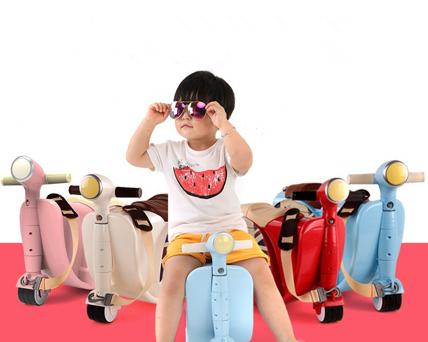 Kid's Scooter Luggage Suitcase