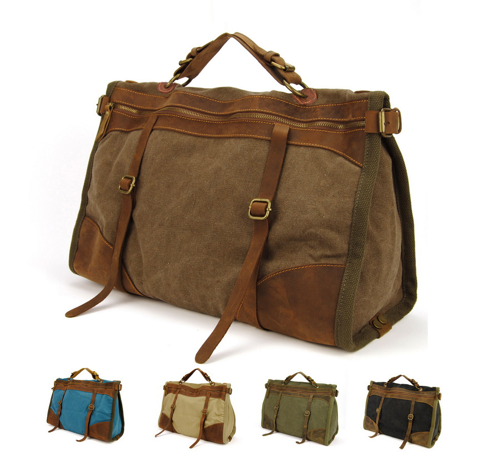 Retro Large Capacity Canvas Travel Bag