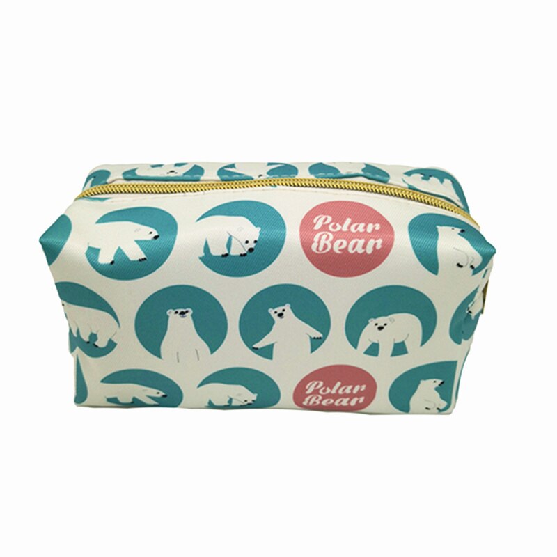 Cartoon Printed Travel Toiletry Bag