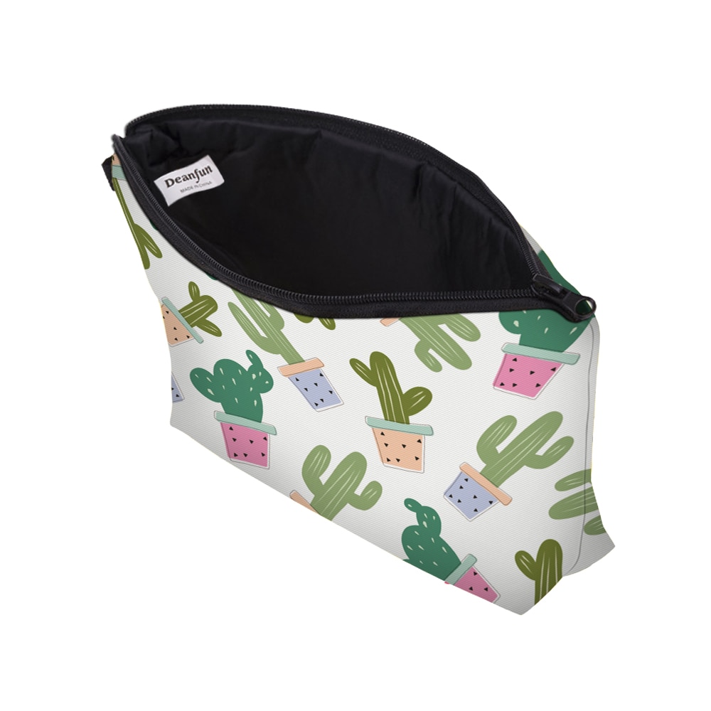 Cactus 3D Printed Cosmetic Bag