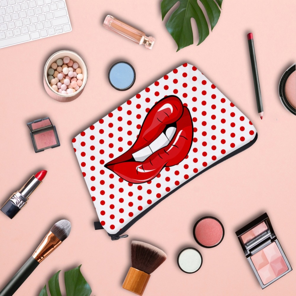 Women's Printed Makeup Bag