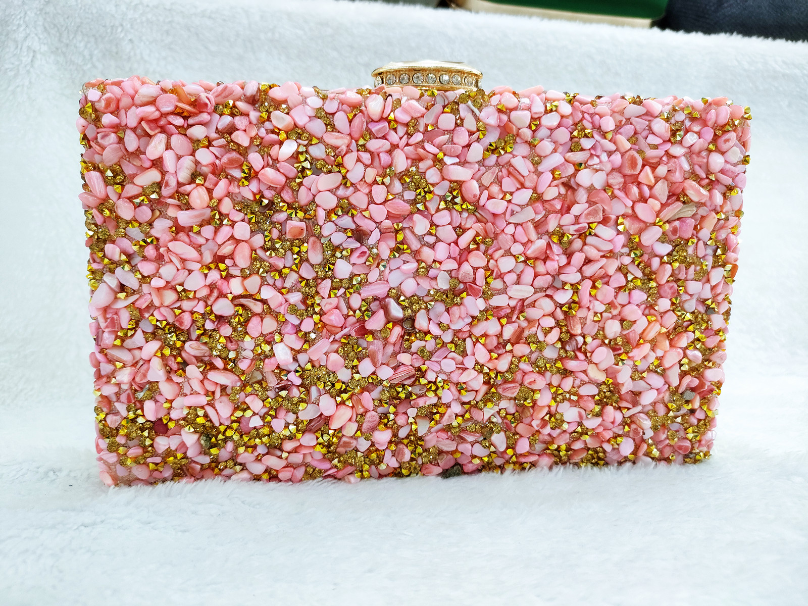 Women's Colorful Glittering Clutch