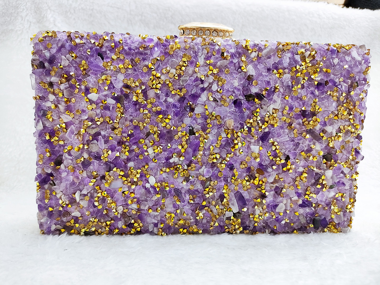 Women's Colorful Glittering Clutch