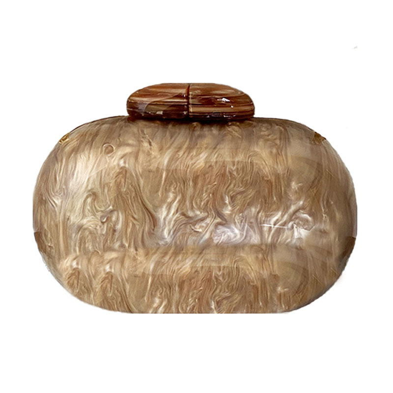 Women's Ellipse Shaped Clutch