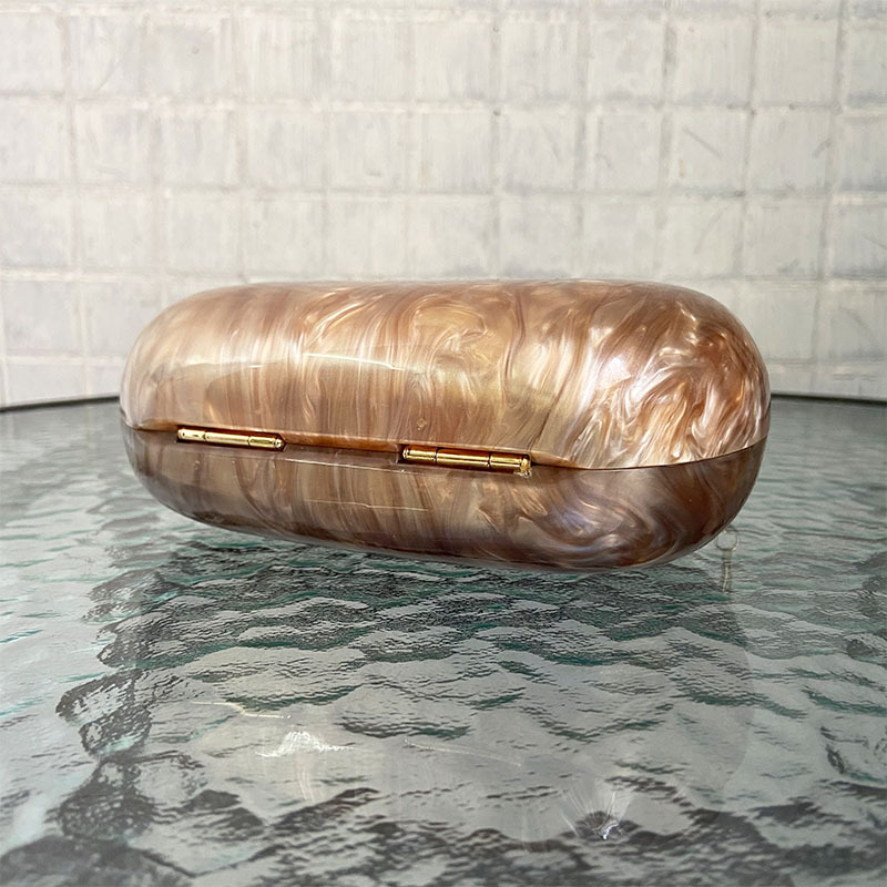 Women's Ellipse Shaped Clutch