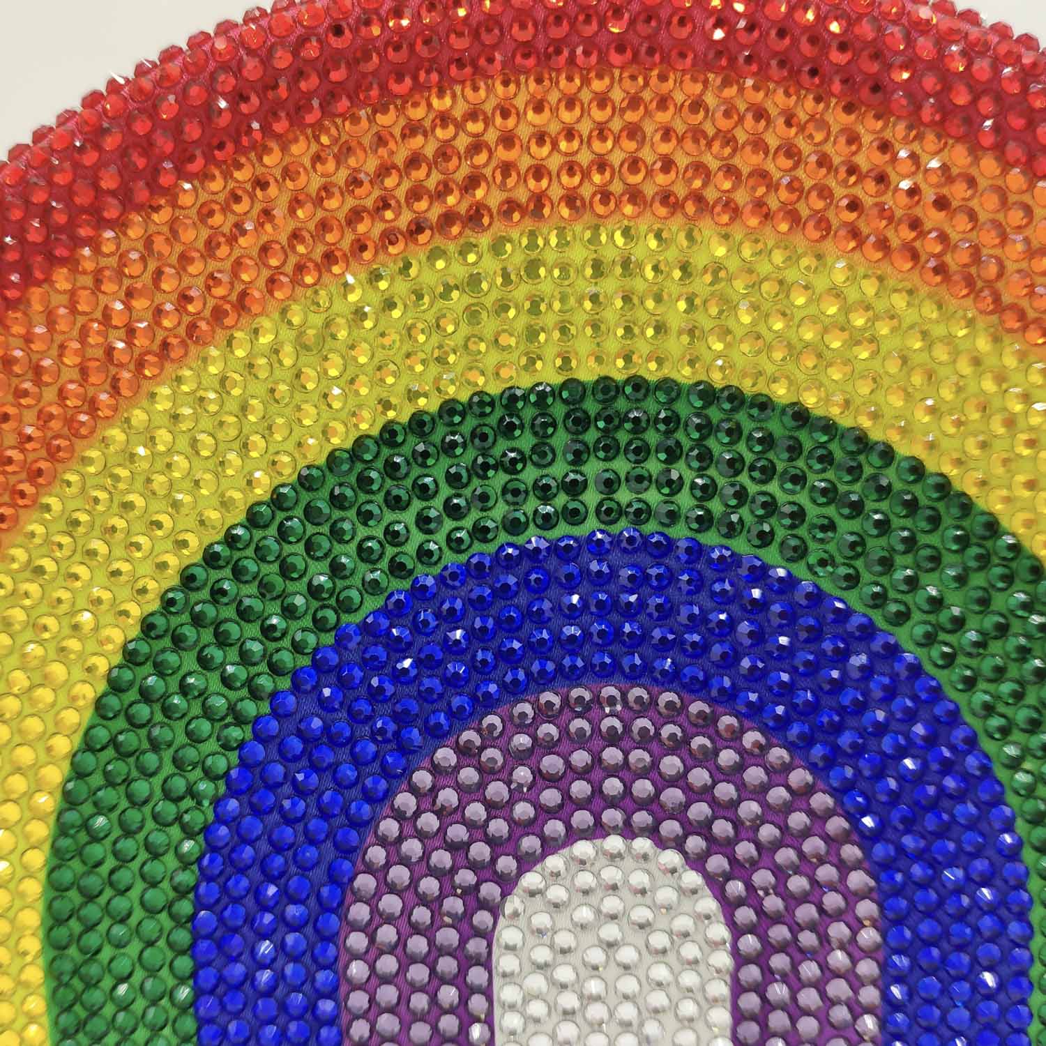 Women's Crystal Rainbow Clutch