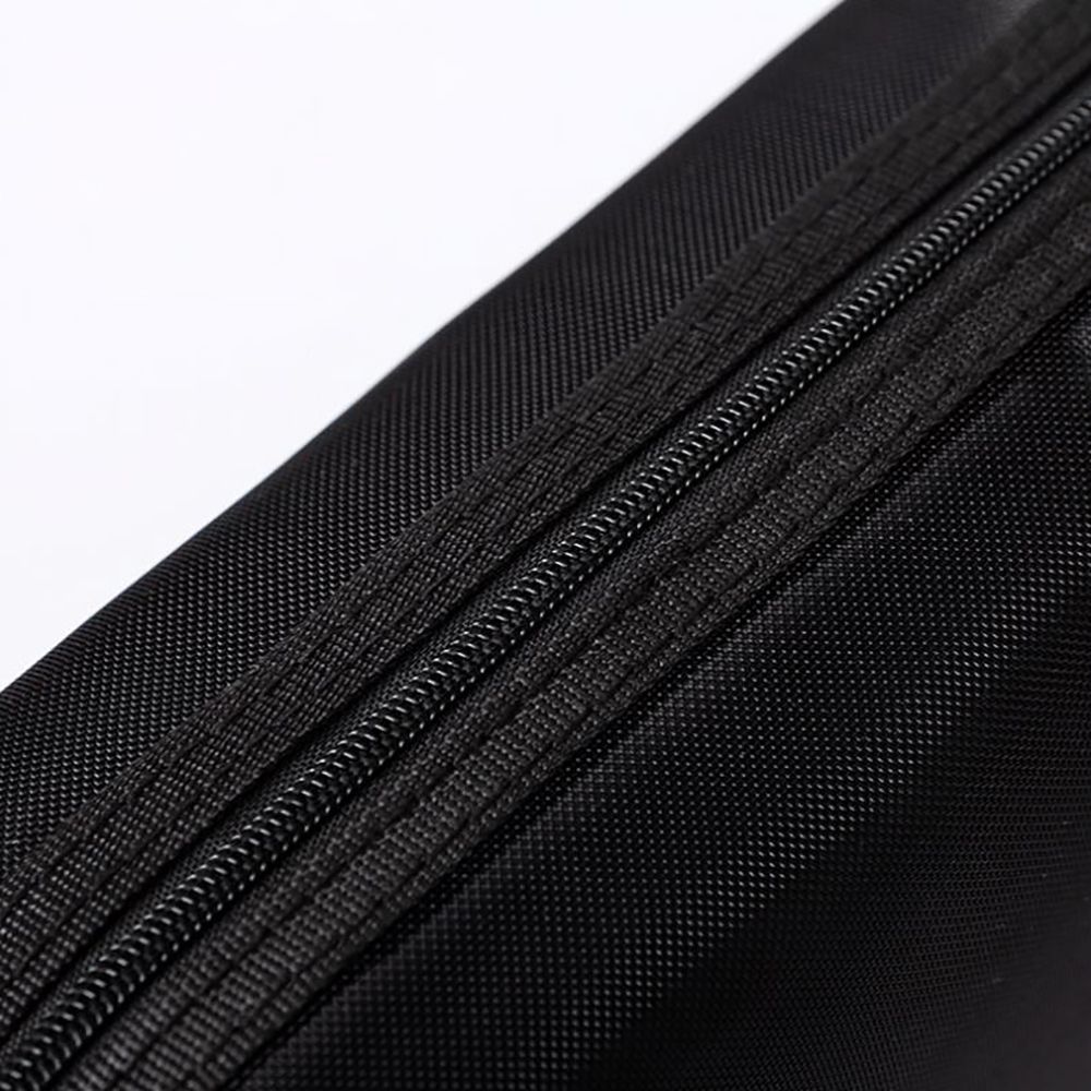 Transparent Black Mesh Makeup Bag