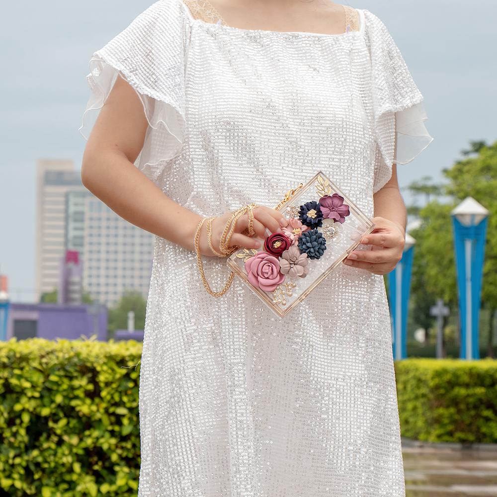 Women's Floral Elegant Clutch