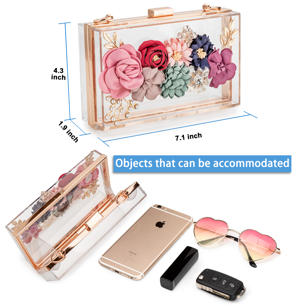 Women's Floral Elegant Clutch