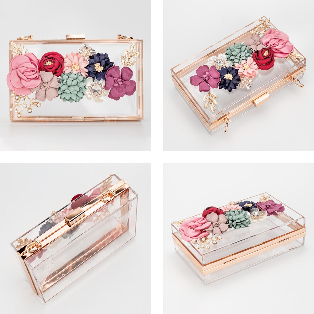 Women's Floral Elegant Clutch