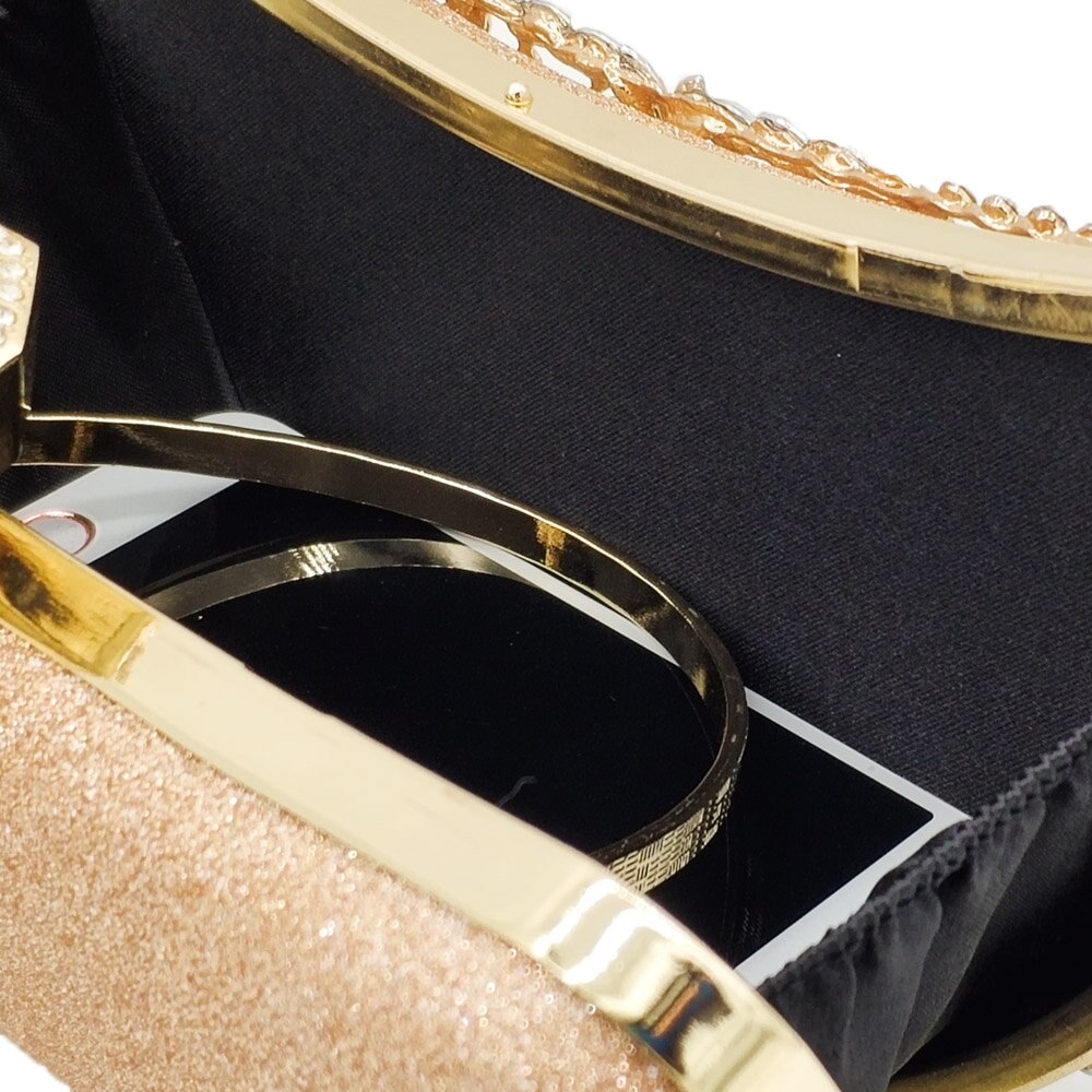 Women's Luxury Crystals Decorated Handbag