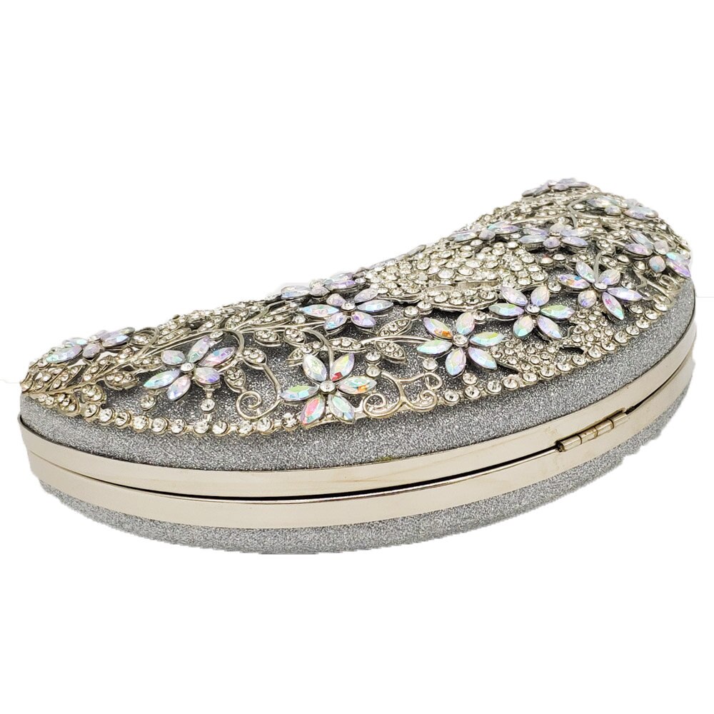 Women's Luxury Crystals Decorated Handbag