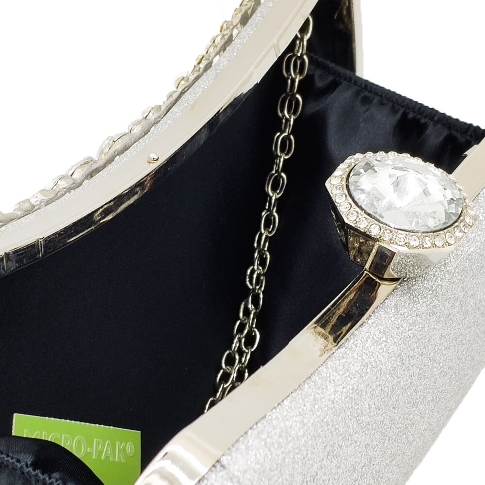 Women's Luxury Crystals Decorated Handbag